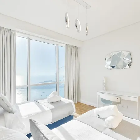 Luxury Jbr I Al Fattan Full Sea View I Free 5 Star Beach Resorts Access Дубай Екстер'єр фото