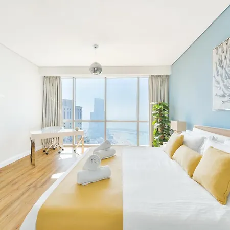 Luxury Jbr I Al Fattan Full Sea View I Free 5 Star Beach Resorts Access Дубай Екстер'єр фото