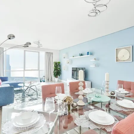 Luxury Jbr I Al Fattan Full Sea View I Free 5 Star Beach Resorts Access Дубай Екстер'єр фото