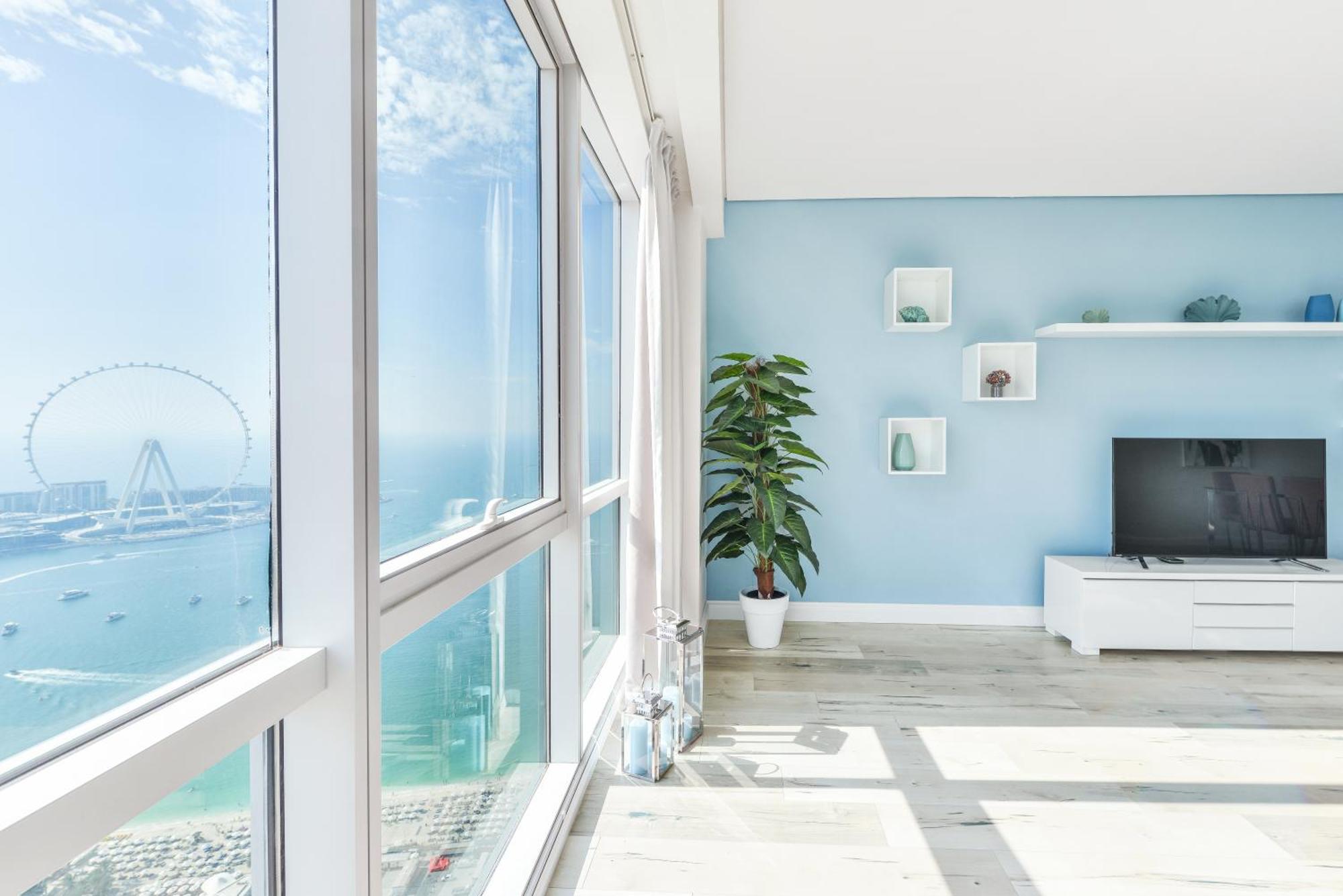 Luxury Jbr I Al Fattan Full Sea View I Free 5 Star Access Апартаменти